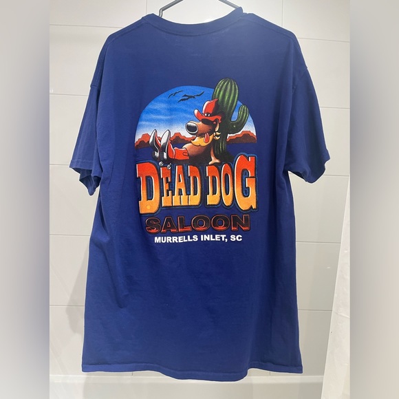 Dead Dog Saloon T-Shirt - Picture 1 of 3